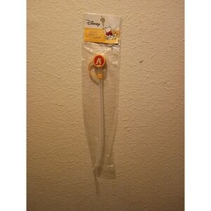 Disney Winnie The Pooh Straw Topper With Straw New With Tag